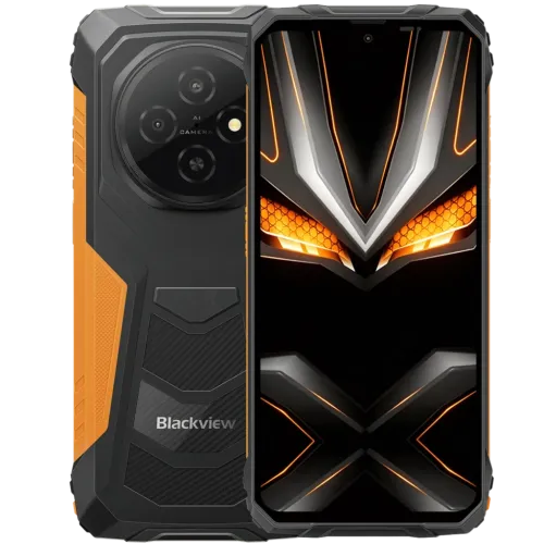 Blackview Fort 1 4GB/128GB Naranja Rugged IP68/IP69K 6,56 pulgadas IPS 90Hz 16MP 10000mAh 18W NFC