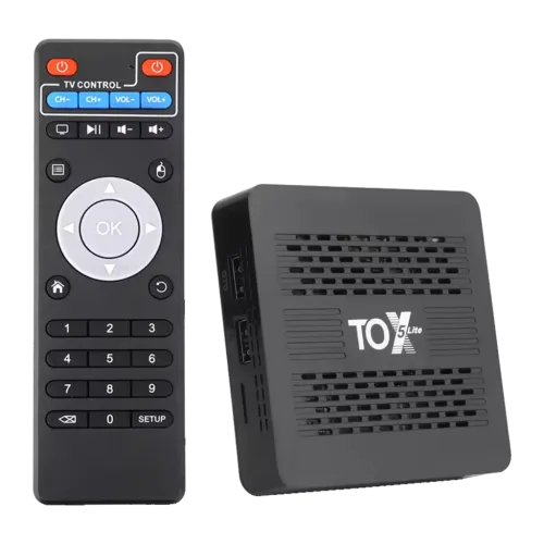 Ugoos TOX5 Lite 2GB/32GB Android 14 4K HDR10 WiFi Bluetooth 4.1 S905X5M Gigabit TV Box