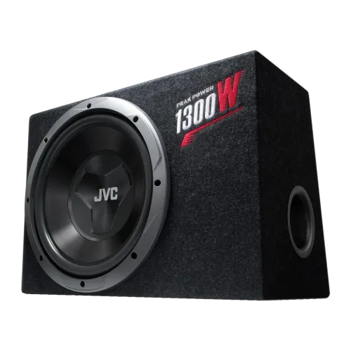 Subwoofer para coche JVC 12 pulgadas 150W RMS Negro CS-BW120