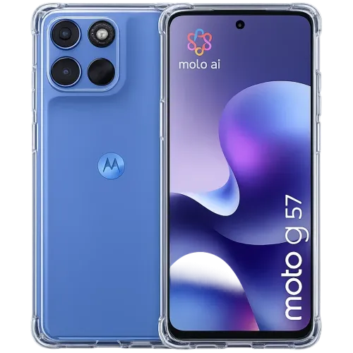 Funda de silicona Reinforced Motorola G57 Power