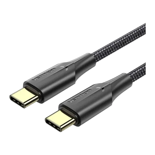 Cable usb Vention TAUBG USB-C a USB-C 2.0 3A 1,5m 0,48 Gbit/s Negro