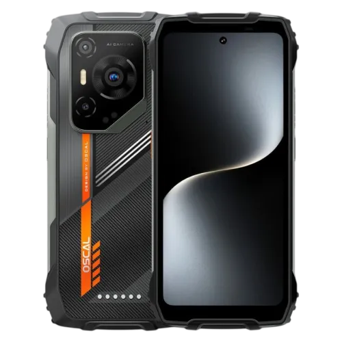 Oscal Pilot 3 5G 12GB/256GB Negro Rugged IP68/IP69K 6,78 pulgadas IPS 120Hz 50MP 7500mAh 33W NFC