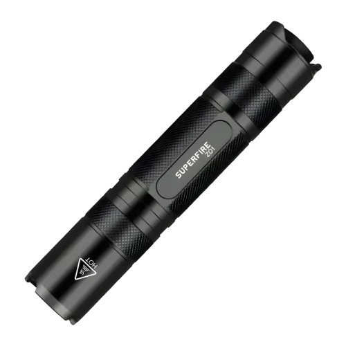 Linterna UV Superfire Z01 365nm Negro Recargable USB 3W 8m