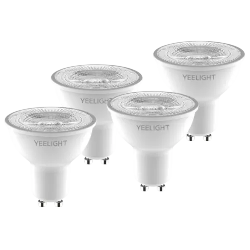 Pack x4 Yeelight GU10 Smart Bulb W1 LED Dimmer