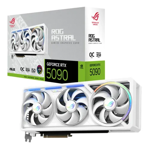 ASUS ROG Astral GeForce RTX 5090 OC 32GB GDDR7 Blanco