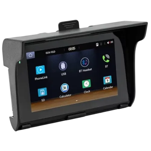 Pantalla táctil universal SWM B5350 5 pulgadas Carplay/Android Auto Inalámbrico Negro