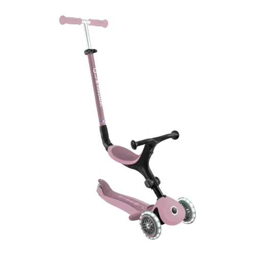 Patinete infantil Globber Go Up Active Lights Eco Berry 3 en 1 2-6 años