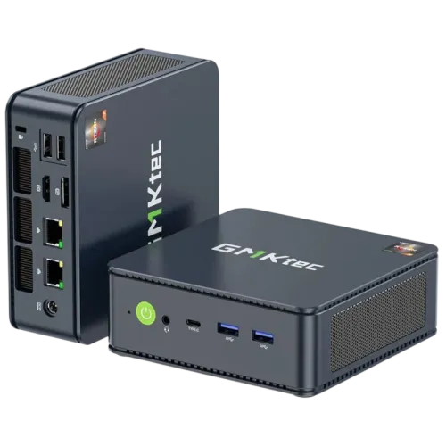 GMKtec NucBox M5 Plus Ryzen 7 5825U/No RAM/No SSD Negro Mini PC