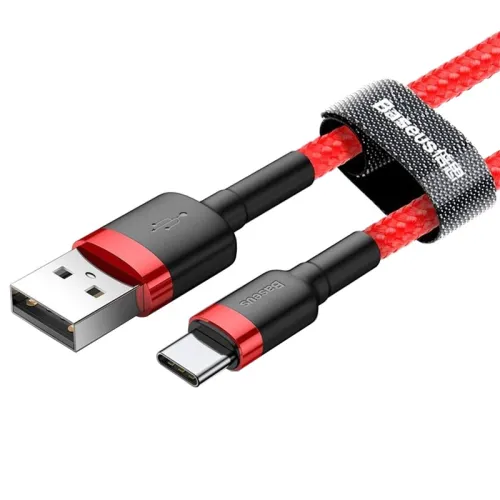Baseus Cafule Cable USB a USB Tipo C 1M Negro