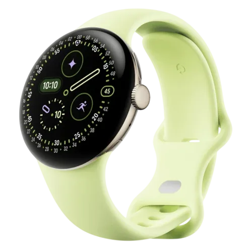 Google Pixel Watch 4 41mm 4G LTE Oro con Correa Verde Reloj Inteligente