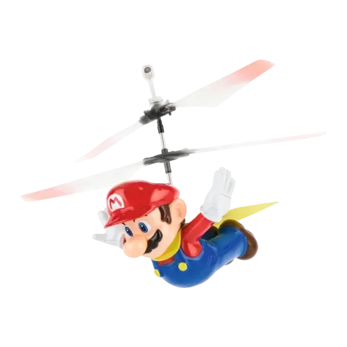 Helicóptero RC Carrera Super Mario Flying Cape 2.4 GHz Rojo/Amarillo 5min Li-Po