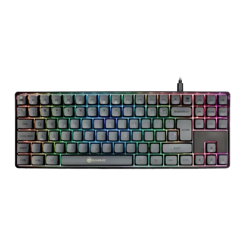 Teclado Gaming GAMIAC TKL90G Mecánico Kailh Blue RGB Español TKL Negro