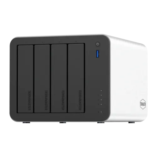 Servidor NAS TerraMaster 8GB 4 Bahías Sin Discos 2×5GbE F4-425 Plus