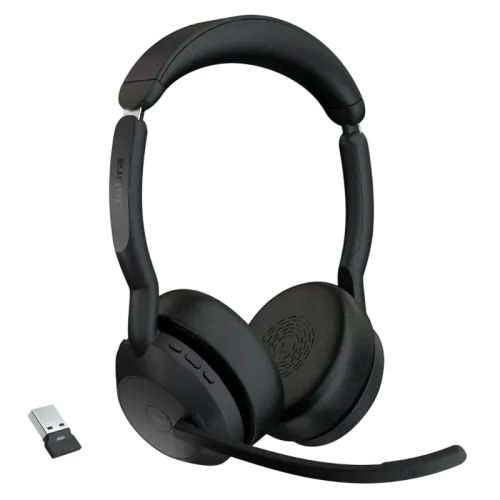 Jabra Evolve2 55 MS Stereo USB-A Diadema ANC Bluetooth 5.2 18h Multipunto Auriculares inalámbricos