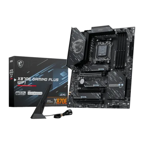 Placa base MSI X870E Gaming Plus WiFi AMD X870E AM5 DDR5 ATX WiFi 7