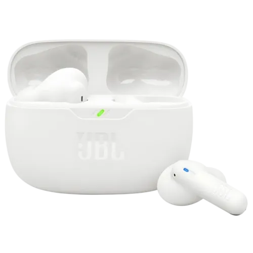 JBL Wave Beam 2 Blanco TWS Bluetooth 5.3 IP54 Multipunto Auriculares inalámbricos