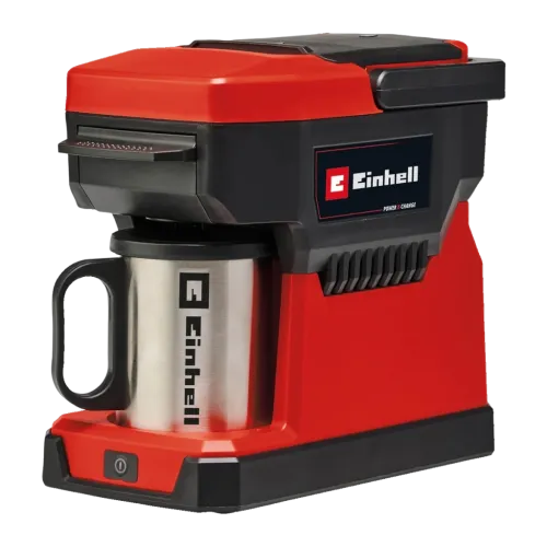 Cafetera de goteo Einhell TE-CF 18 Li-Solo 0,24L Negro/Rojo