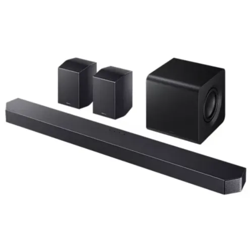 Samsung HW-Q930F/ZF Negro 9.1.4 580W Dolby Atmos Subwoofer inalámbrico DTS:X HDMI ARC WiFi AirPlay Barra de sonido