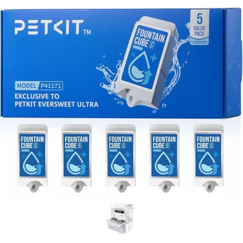 Filtro de repuesto PETKIT Fountain Cube C Pack 5 unidades