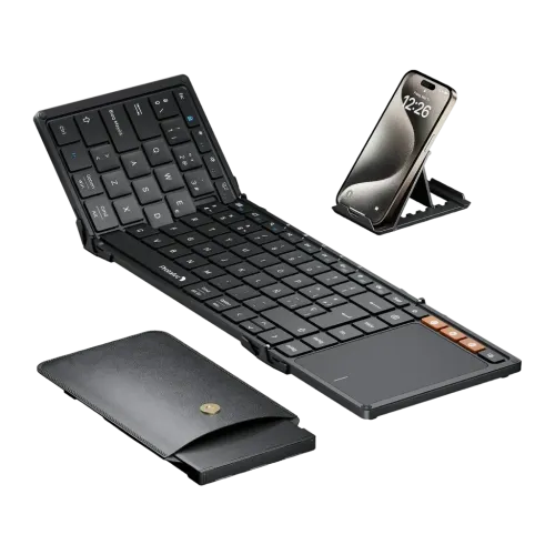 Teclado ProtoArc XK01 TP Negro Bluetooth 5.1 QWERTY Español