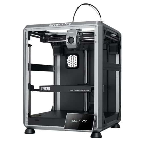 Creality K1 SE Alta velocidad 600mm/s Tamaño de impresión 220x220x250mm Enfriamiento Rápido Negro FDM