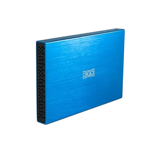 Caja HDD 2,5 3GO SATA Azul HDD25BL13