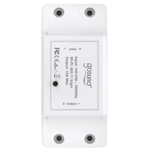 Gosund SW3 Wi-Fi 100~200 V 10 A Blanco Relé inteligente