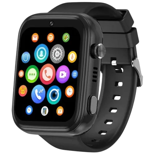 T45 Pro Negro 1,83 pulgadas IPS GPS IP67 Smartwatch para niños Reloj inteligente