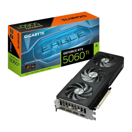Tarjeta gráfica GIGABYTE GeForce RTX 5060 Ti EAGLE MAX OC 8 GB GDDR7