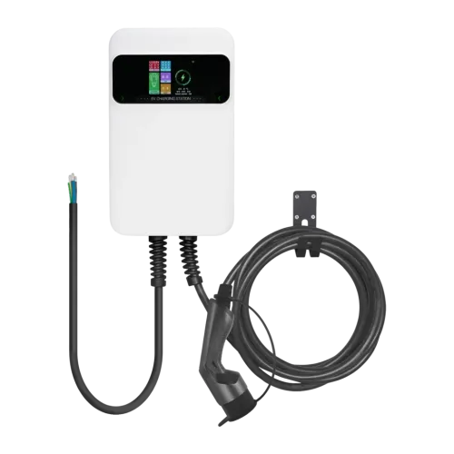 Cargador Coche Eléctrico Besen Blanco 7,2kW Tipo 2 5m SQ20-7KW-APP
