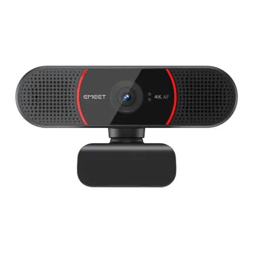 Webcam eMeet C960 4K Negro/Rojo