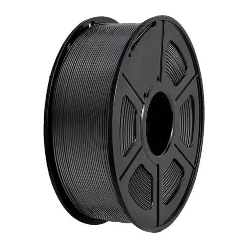 Filamento Sunlu PLA Plus Negro 1.75mm 1kg ±0.02mm 200–230°C