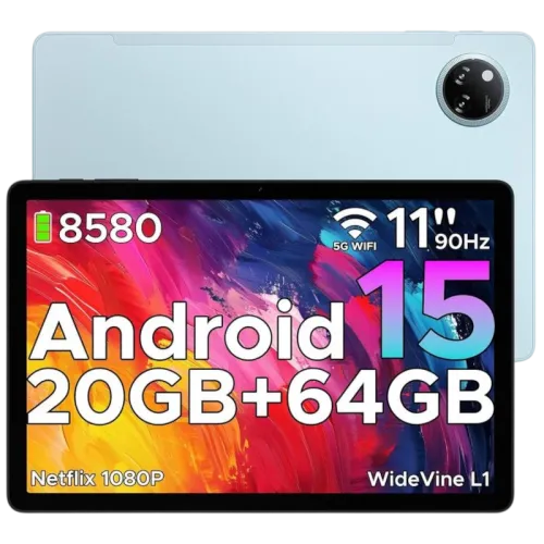 Doogee Tab A9+ WiFi 4GB/64GB Azul 11 pulgadas IPS 90Hz 13MP 8580mAh