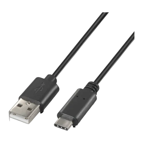 Cable usb AISENS A107-0051 USB-A a USB-C 1m Negro