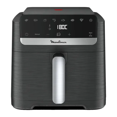 Freidora de aire Moulinex Easy Fry Mega Compact 7,5L 2020W Programas predefinidos Negro EZ8618