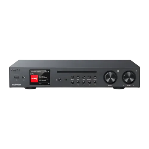 Receptor Hi-Fi Kenwood 60W Streaming Negro KR-W8000SCD