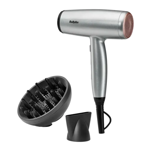 Secador de pelo BaByliss Cosmos Iónico 2100W Acero D580DE