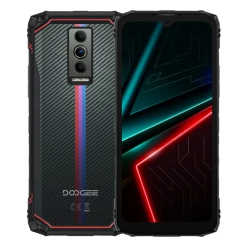 Doogee Blade 10 Energy 4GB/128GB Azul/Rojo Rugged IP68/IP69K 6,56 pulgadas IPS 90Hz 16MP 6150mAh NFC