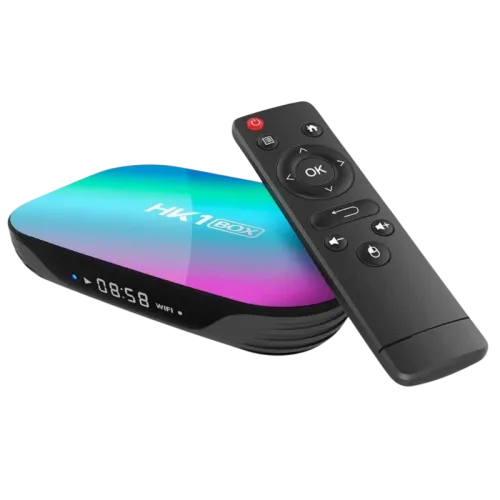 HK1 Box 4GB/64GB Negro Android TV 9 4K WiFi doble banda S905X3