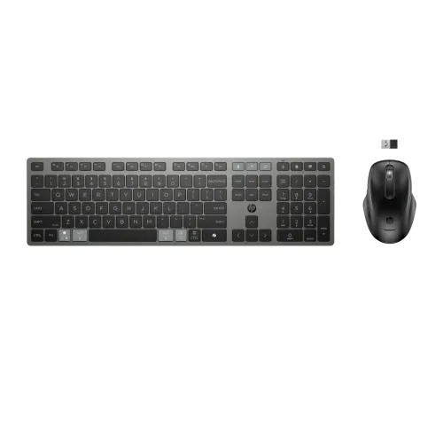 Combo Teclado y Ratón HP 725 Negro Inalámbrico Español