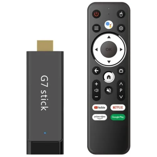 G7 Stick 2GB/16GB Android TV 11 4K WiFi doble banda Bluetooth S905Y4 Gigabit