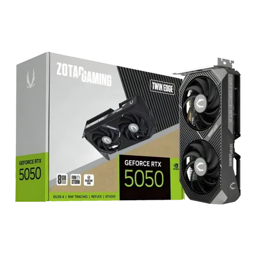 Tarjeta gráfica ZOTAC GeForce RTX 5050 Twin Edge 8GB GDDR6