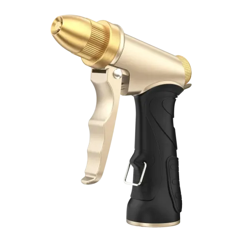 Boquilla para manguera RainPoint Regulable Dorado/Negro MZ255-2