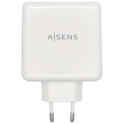 Cargador de Pared Aisens ASCH-2PD30QC-W 1xUSB Tipo-C 1x USB 48W Blanco
