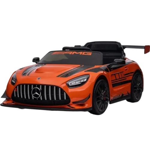 Mercedes AMG GT3 Naranja Coche eléctrico para niños