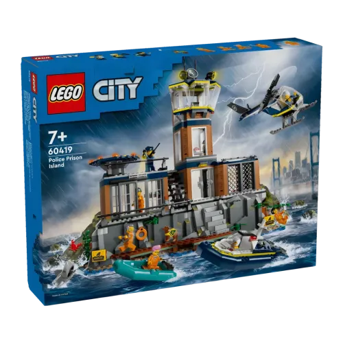 Set de Construcción LEGO City 60419 Comisaría de Policía en la Isla Prisión