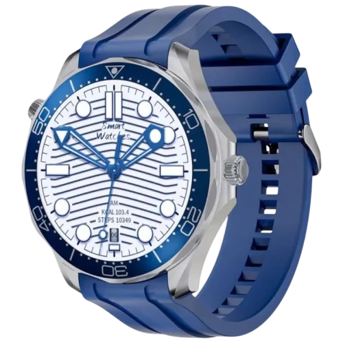 DT NO.1 HD35 Azul 1,52 pulgadas IPS NFC 7 días +150 deportes IP68 Smartwatch