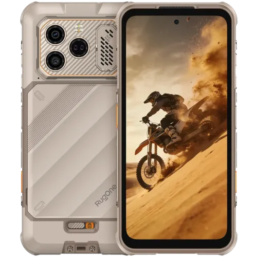 Ulefone RugOne Xever 8 8GB/256GB Sand Dune Rugged IP68/IP69K 6,5 pulgadas 120Hz 64MP NFC