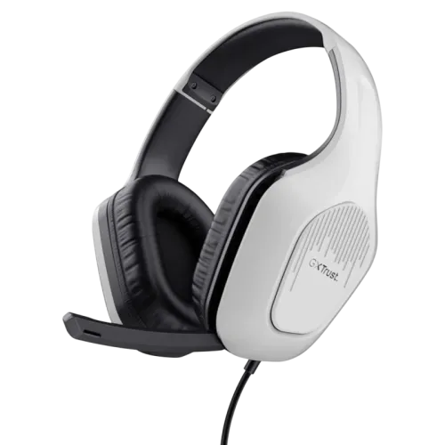 Trust GXT 415W Zirox Blanco Diadema con micrófono Auriculares gaming
