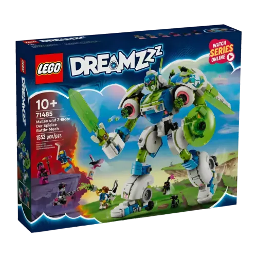 Set LEGO DREAMZzz 71485 Mateo y Z-Blob el Caballero Mech